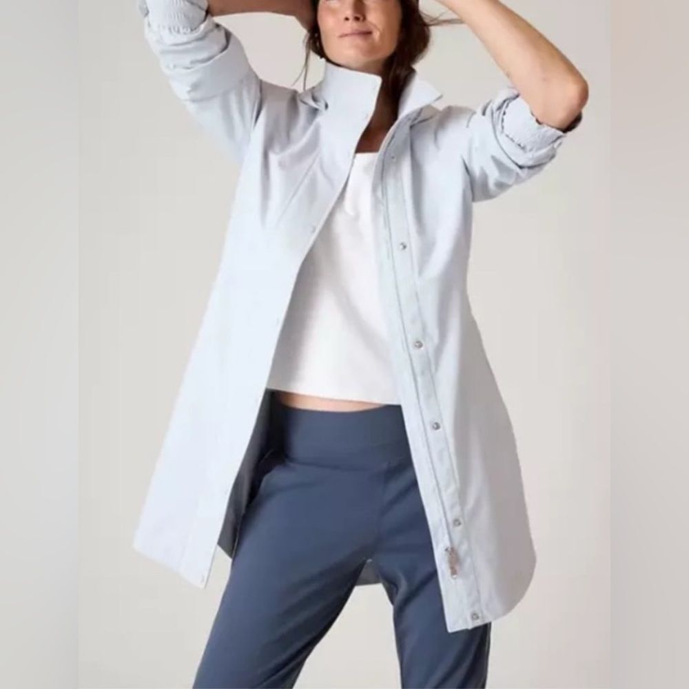 NWT Athleta Rainout Sutro Long Trench